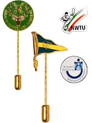 Pins & Abzeichen – Individuelle Anstecker für jede Gelegenheit