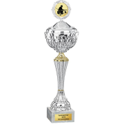 Pokal mit Deckel Taurus Angeln