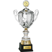 4er Pokal Camelopardalis mit Deckel Poker und Skart