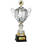 Pokal mit Deckel Camelopardalis Radrennen
