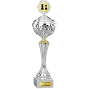 Pokal mit Deckel Taurus Schach