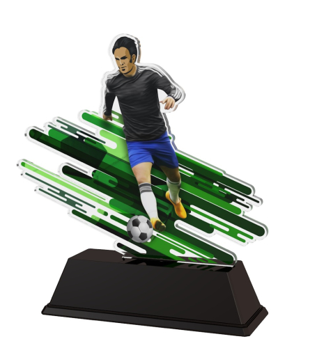 Fußball-Trophäe Spieler – Verfügbar in 3 Größen