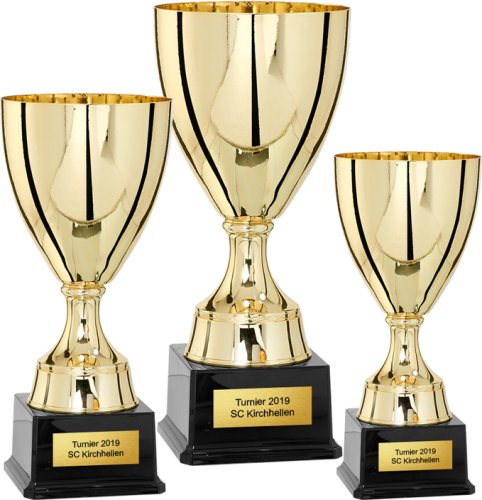 Pokal Mirach in 3 Größen 