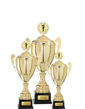 3er Serie mit Deckel Pokal Mirach