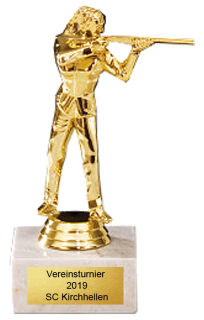 Frauen Sportschießen Figur 15cm