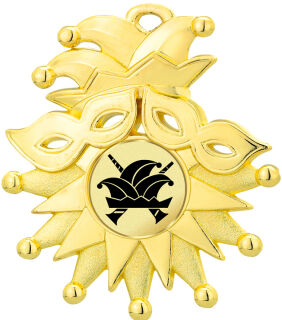 Karneval Medaille in 50 mm Ø