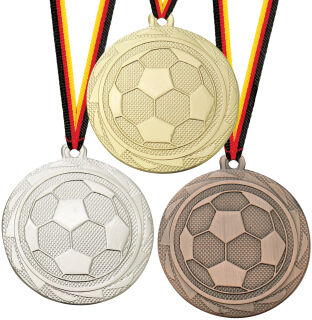 Fußball Medaille Vega
