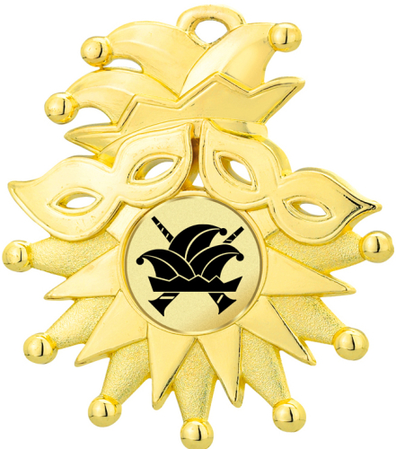 Karneval Medaille in 50mm Ø