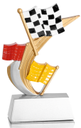 Motorsport-Trophäe in 3 Größen