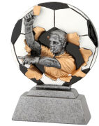 Fußball-Trophäe Schiedsrichter
