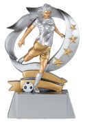 Fußball Trophäe Frauen 15cm