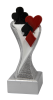 Kartenspiel Trophäe 3er Serie