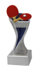 Tischtennis Trophäe 3er Serie