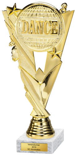 Tanz Sportfigur – 19 cm Trophäe